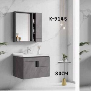 WK9145 80cm Wall-Mounted Vanity Basin Cabinet