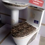 Crystal Brown Marble Designer Water Closet - Model BT-CC25-01