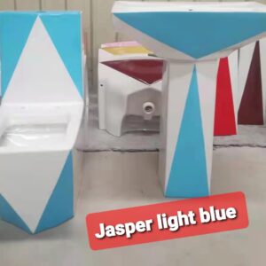 Diamond Executive Water Closet in Blue - Model BT-CC23-2