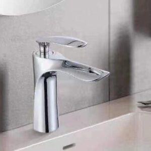 Premium Heavy-Gauge Stainless Steel Basin Mixer