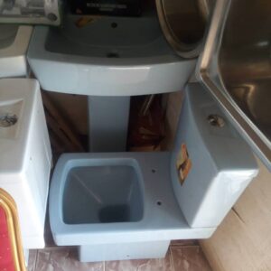 Sky Super Executive Water Closet in Blue - Model BT-CC18-3