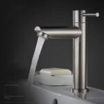 Straight Spout Rust-Resistant Basin Tap