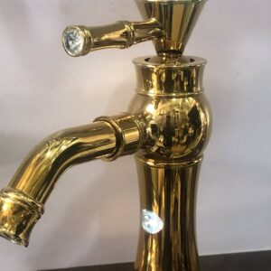 Luxurious Gold Basin Mixer