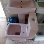 Sky Super Executive Water Closet in Pink - Model BT-CC18-1