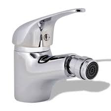 Chrome Elbow Bidet Mixer Tap