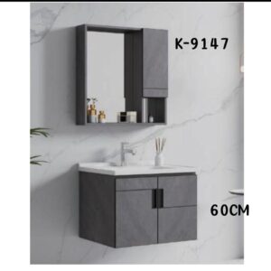 WK9147 60cm Wall-Mounted Cabinet Basin